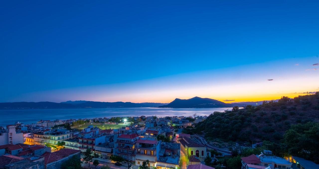 Вилла Panoramic View!Penthouse 120Qm Of Sea & Mountain Лутра-Эдипсу Экстерьер фото